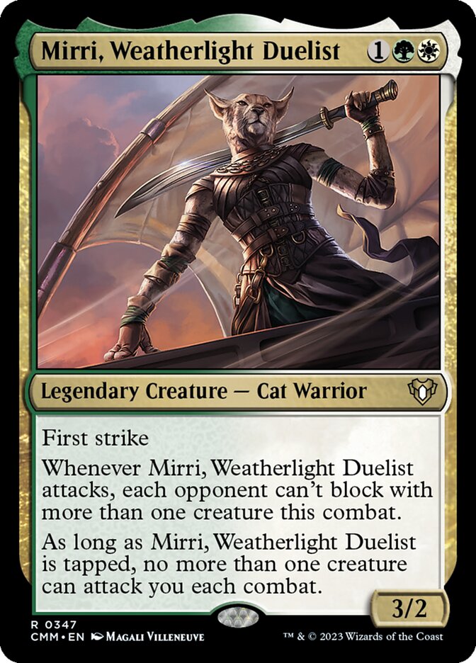 Mirri, Weatherlight Duelist (Commander Masters)  | Good Games North