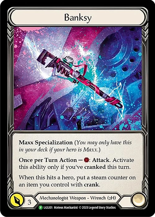 Banksy [LGS201] (Promo)  Cold Foil | Good Games North