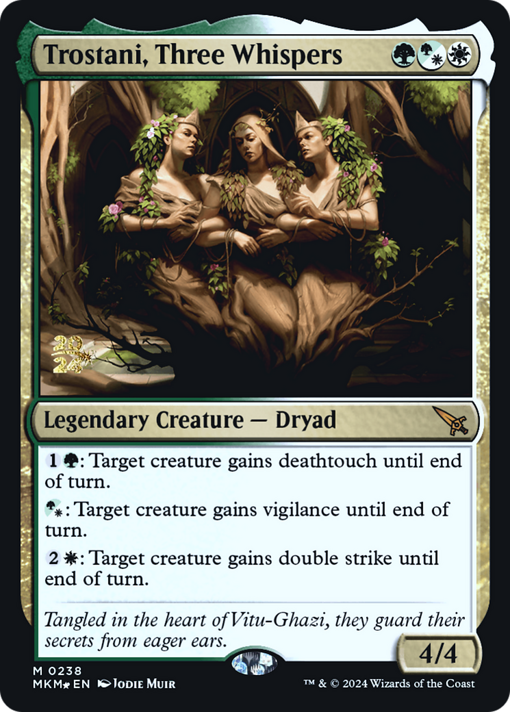 Trostani, Three Whispers [Murders at Karlov Manor Prerelease Promos] | Good Games North