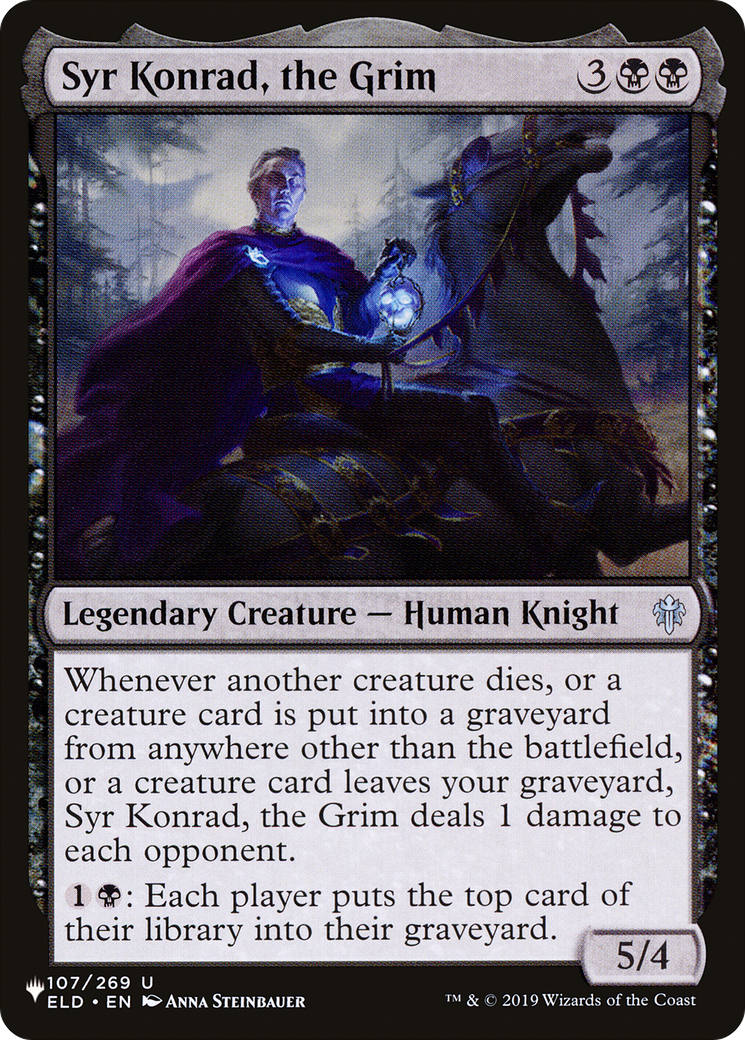 Syr Konrad, the Grim [The List] | Good Games North
