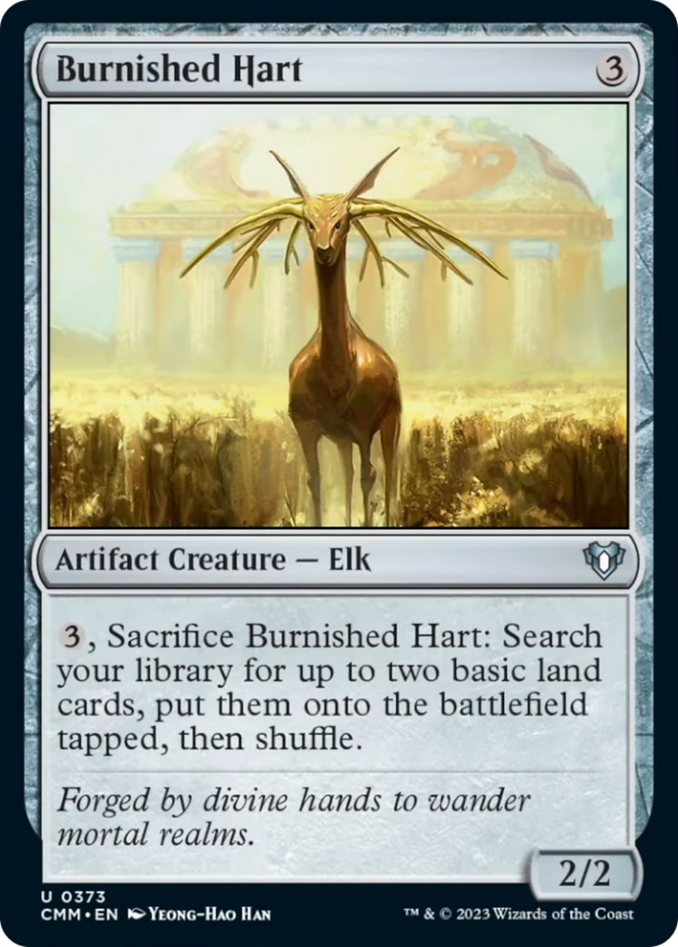 Burnished Hart [Commander Masters] | Good Games North