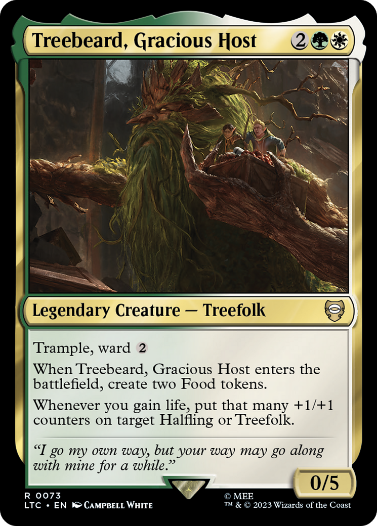Treebeard, Gracious Host [The Lord of the Rings: Tales of Middle-Earth Commander] | Good Games North