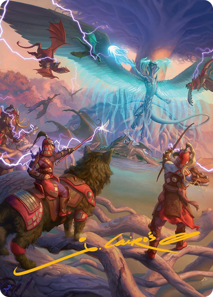 All-Out Assault Art Card (50/54) [Tarkir: Dragonstorm Art Series] | Good Games North