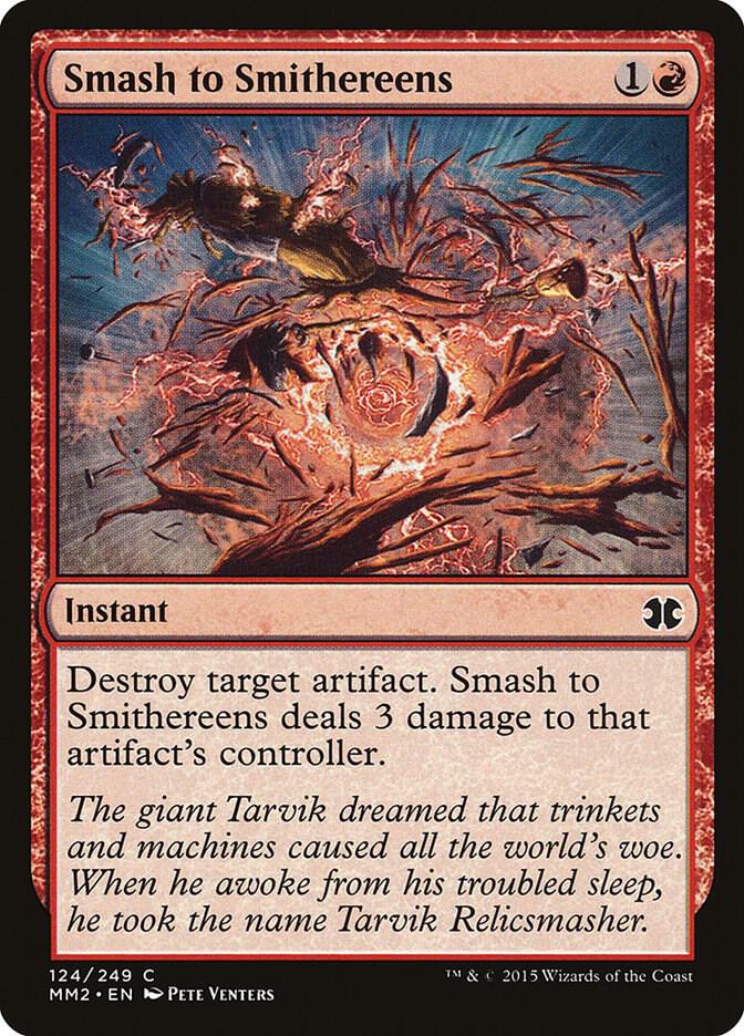 Smash to Smithereens 124/249 (Modern Masters 2015)  | Good Games North
