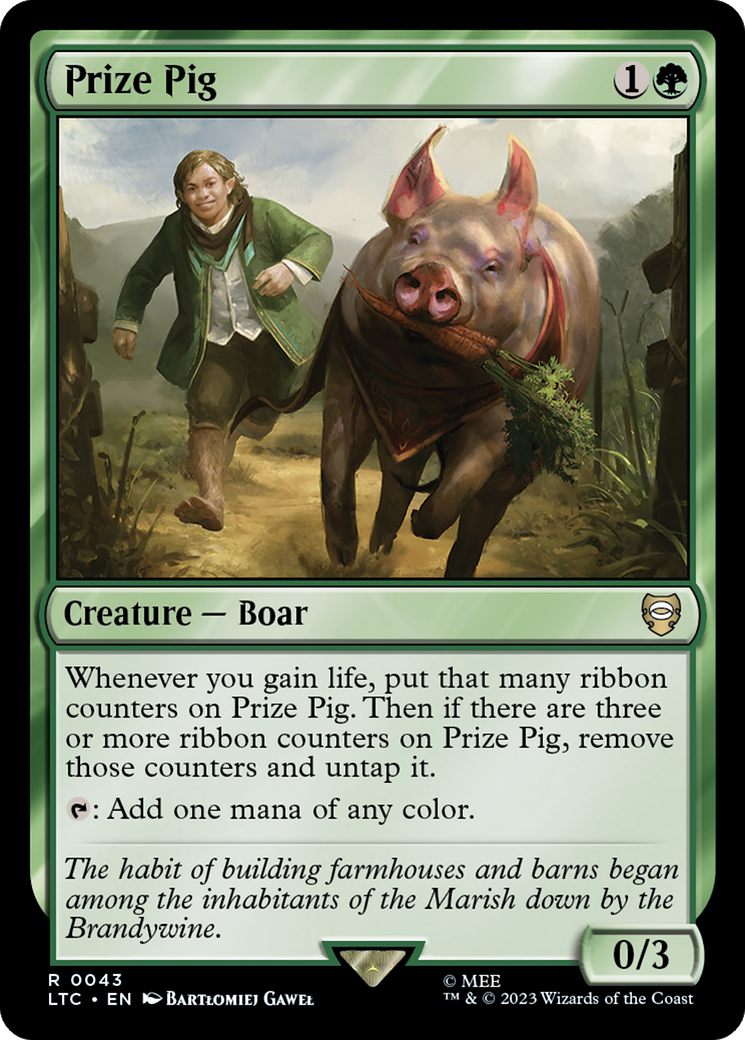 Prize Pig [The Lord of the Rings: Tales of Middle-Earth Commander] | Good Games North
