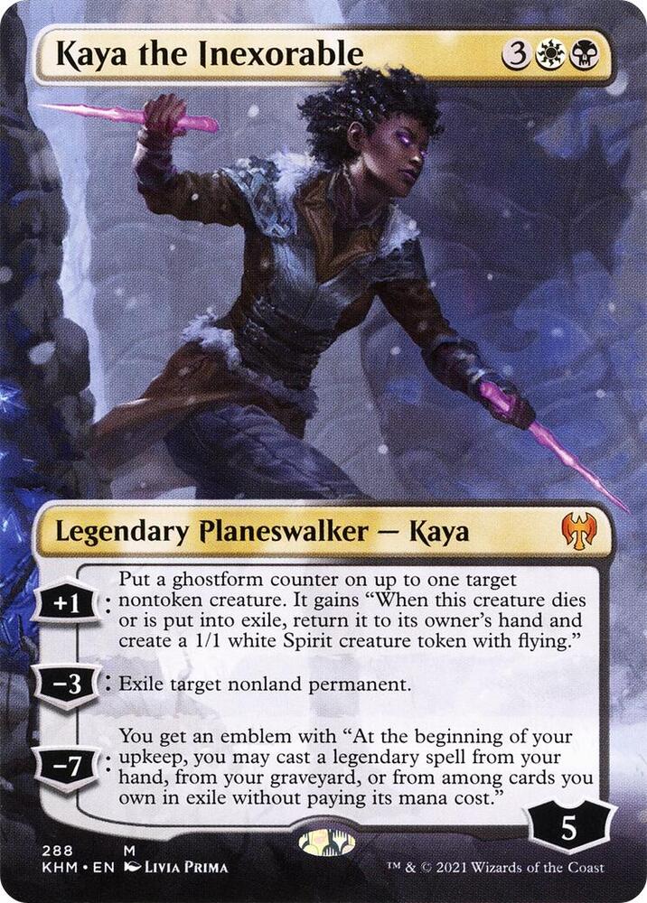 Kaya the Inexorable Borderless (Kaldheim)  | Good Games North