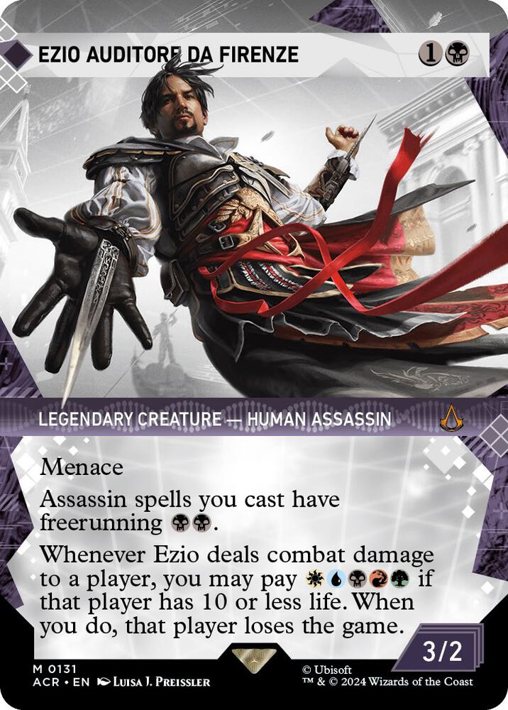Ezio Auditore da Firenze Showcase (Universes Beyond: Assassin's Creed)  | Good Games North