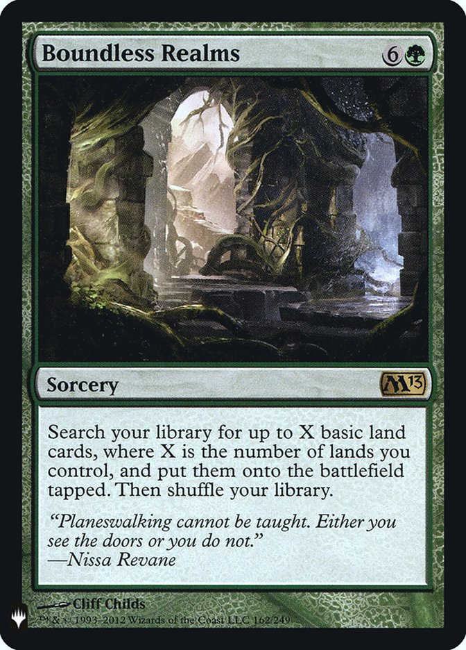 Boundless Realms [Mystery Booster] | Good Games North