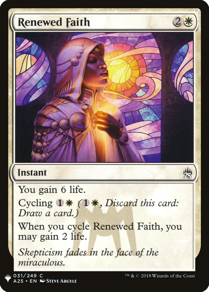 Renewed Faith [Mystery Booster] | Good Games North