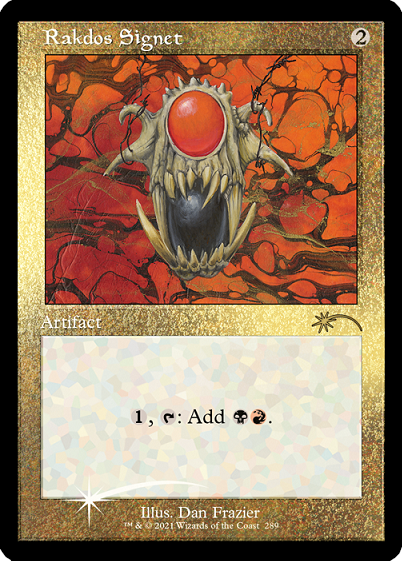 Rakdos Signet (Retro) (Foil Etched) [Secret Lair Drop Series] | Good Games North