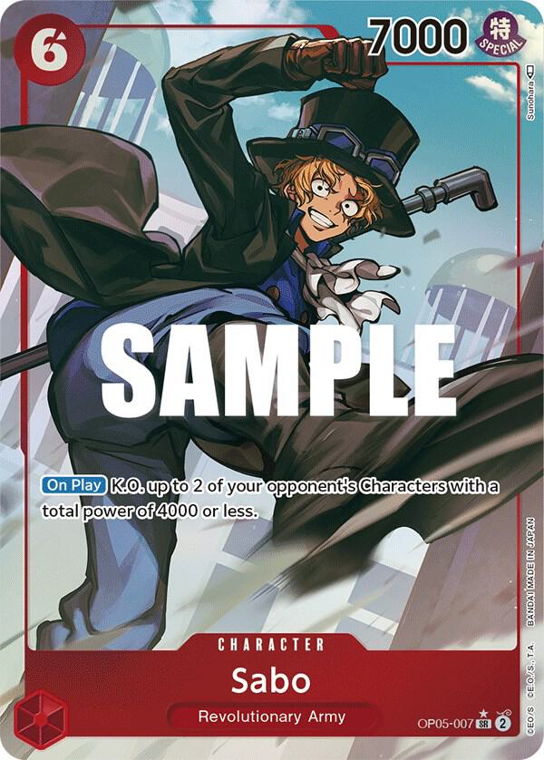 Sabo OP05-007 (Awakening of the New Era)  - Alternate Art Foil | Good Games North