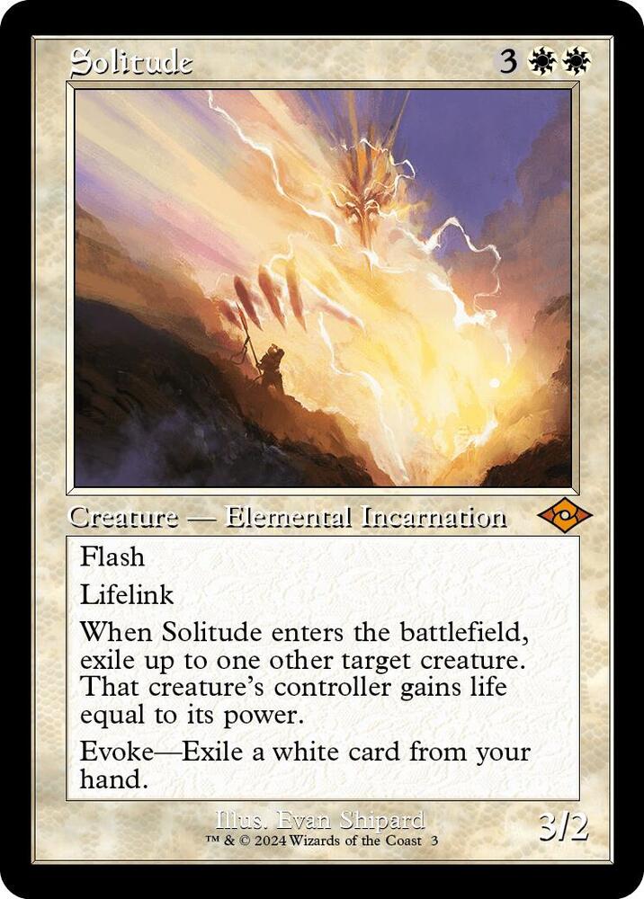 Solitude Retro Frame 3 (Modern Horizons 2)  | Good Games North