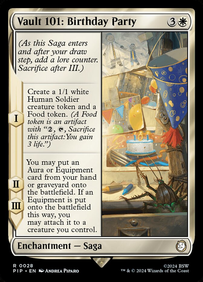 Vault 101: Birthday Party (Universes Beyond: Fallout)  - Foil | Good Games North