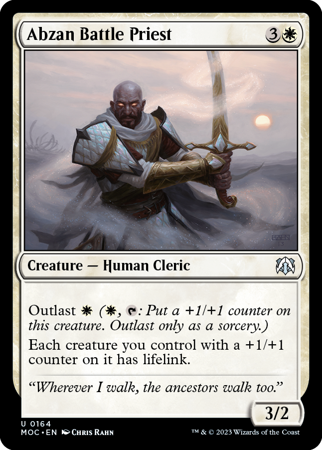 Abzan Battle Priest [March of the Machine Commander] | Good Games North
