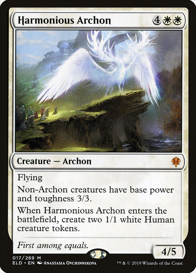 Harmonious Archon (Throne of Eldraine)  | Good Games North