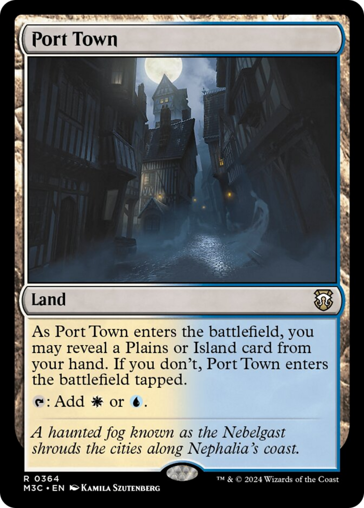 Port Town (Ripple Foil) [Modern Horizons 3 Commander] | Good Games North