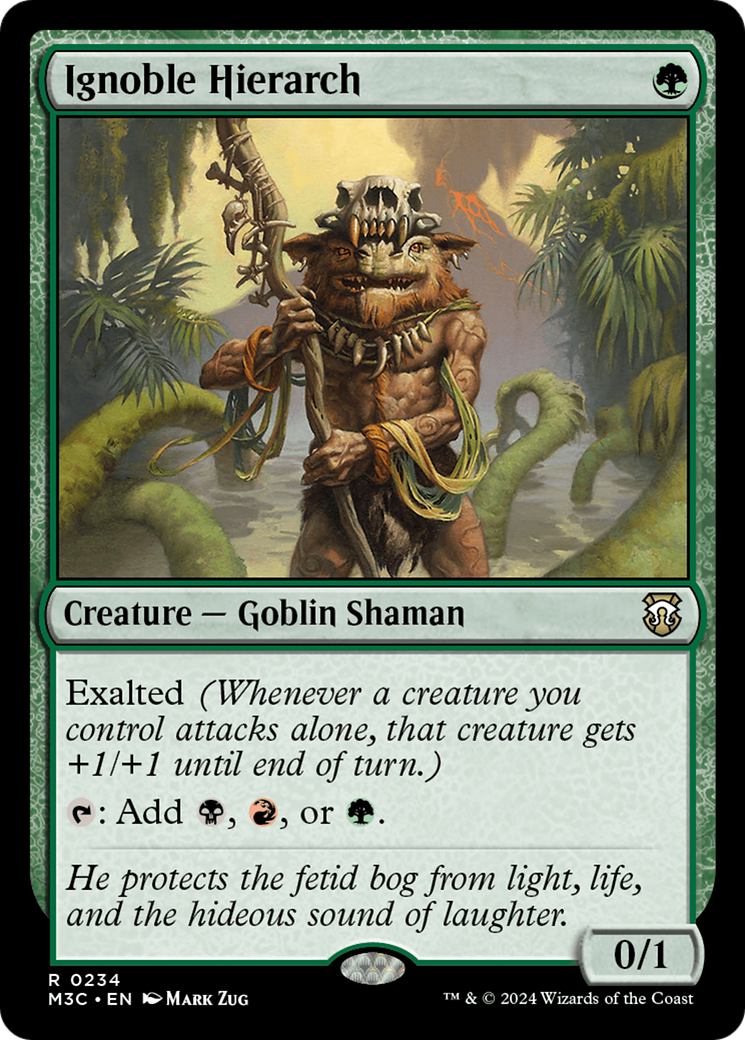 Ignoble Hierarch [Modern Horizons 3 Commander] | Good Games North