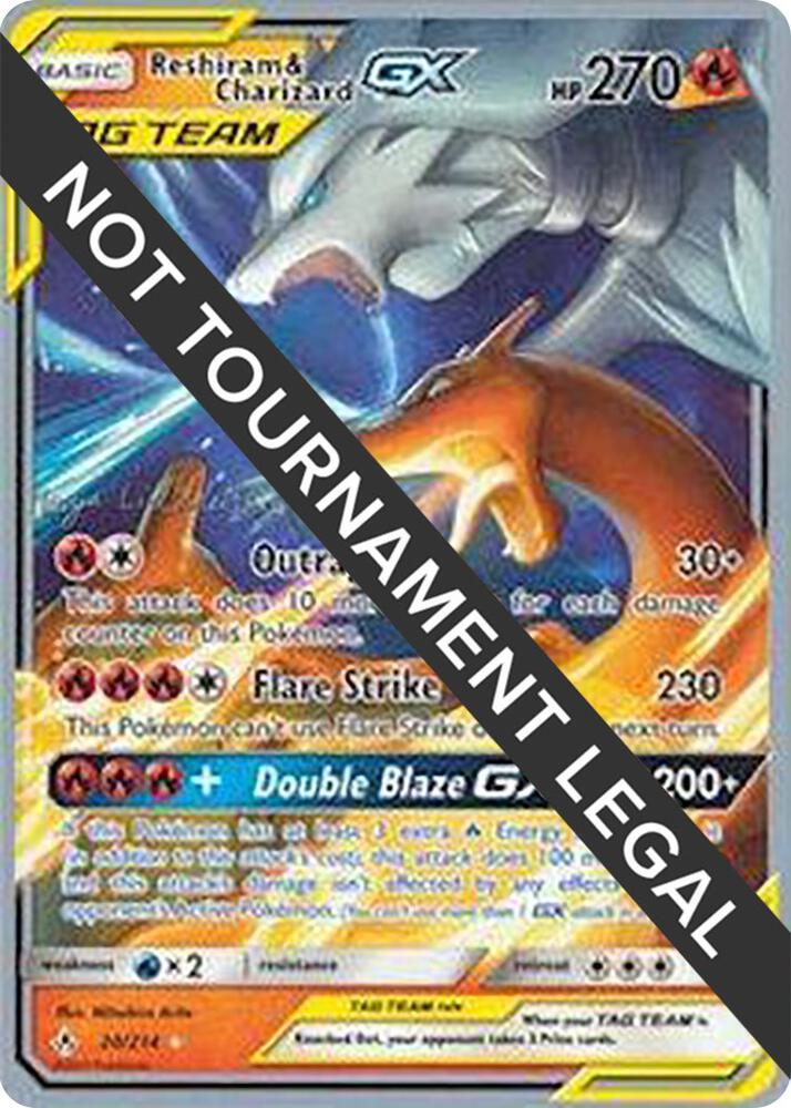 Reshiram and Charizard GX 2019 Kaya Lichtleitner 20/214 (World Championship Decks)  | Good Games North