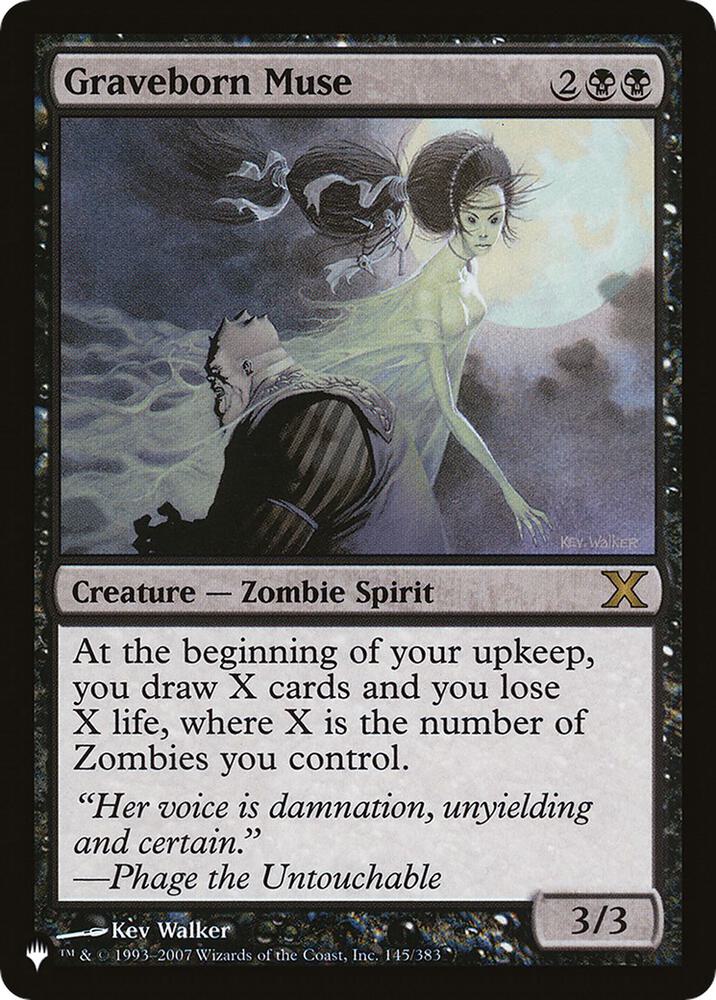 Graveborn Muse (The List Reprints)  | Good Games North