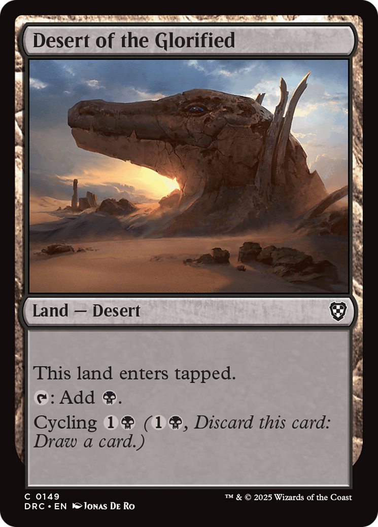 Desert of the Glorified [Aetherdrift Commander] | Good Games North