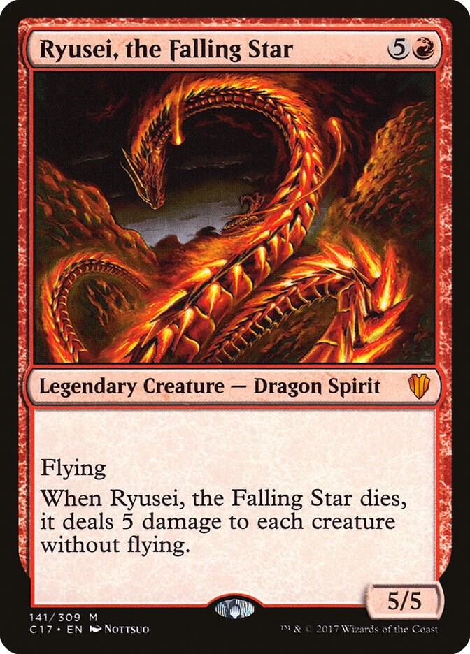 Ryusei, the Falling Star 141/309 (Commander 2017)  | Good Games North