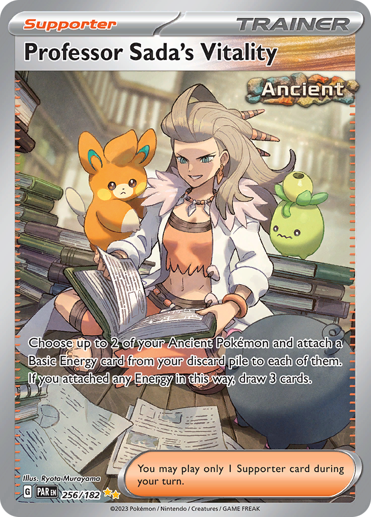 Professor Sada's Vitality (256/182) [Scarlet & Violet: Paradox Rift] | Good Games North