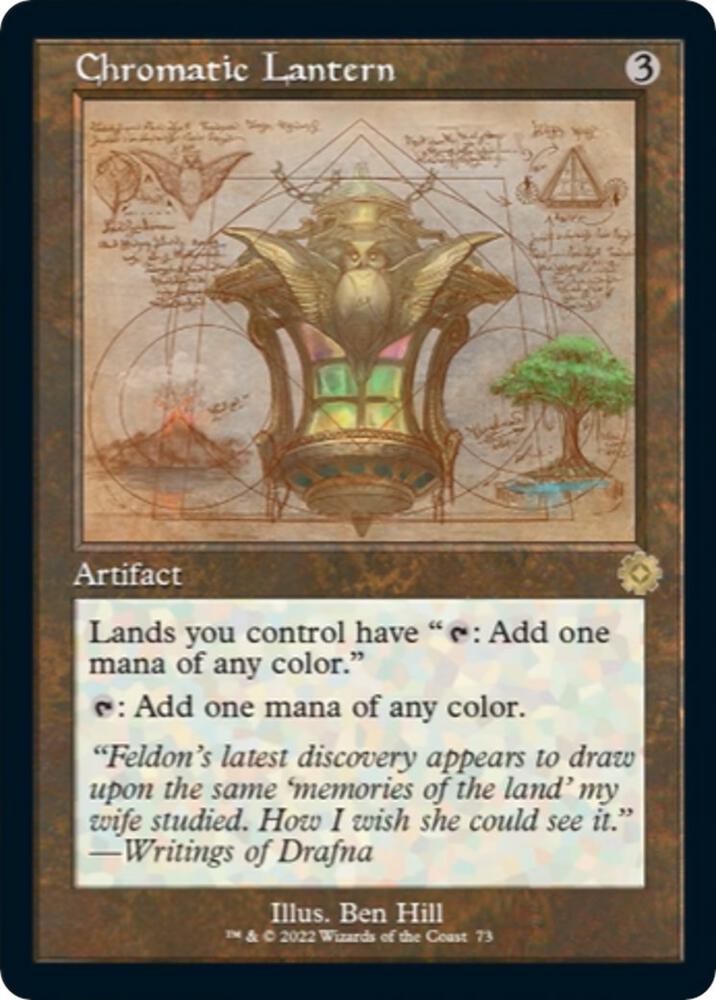Chromatic Lantern Schematic (The Brothers' War: Retro Frame Artifacts)  - Foil | Good Games North