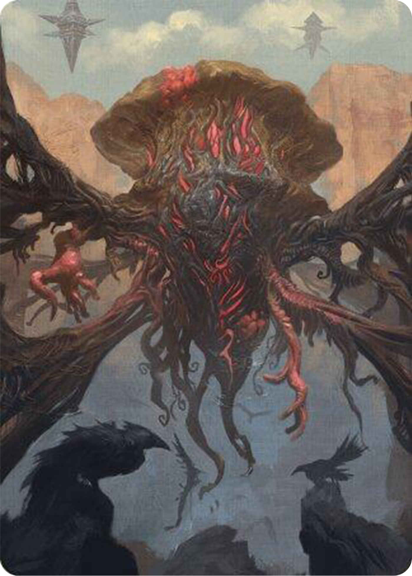 Inversion Behemoth Art Card [Modern Horizons 3 Art Series] | Good Games North