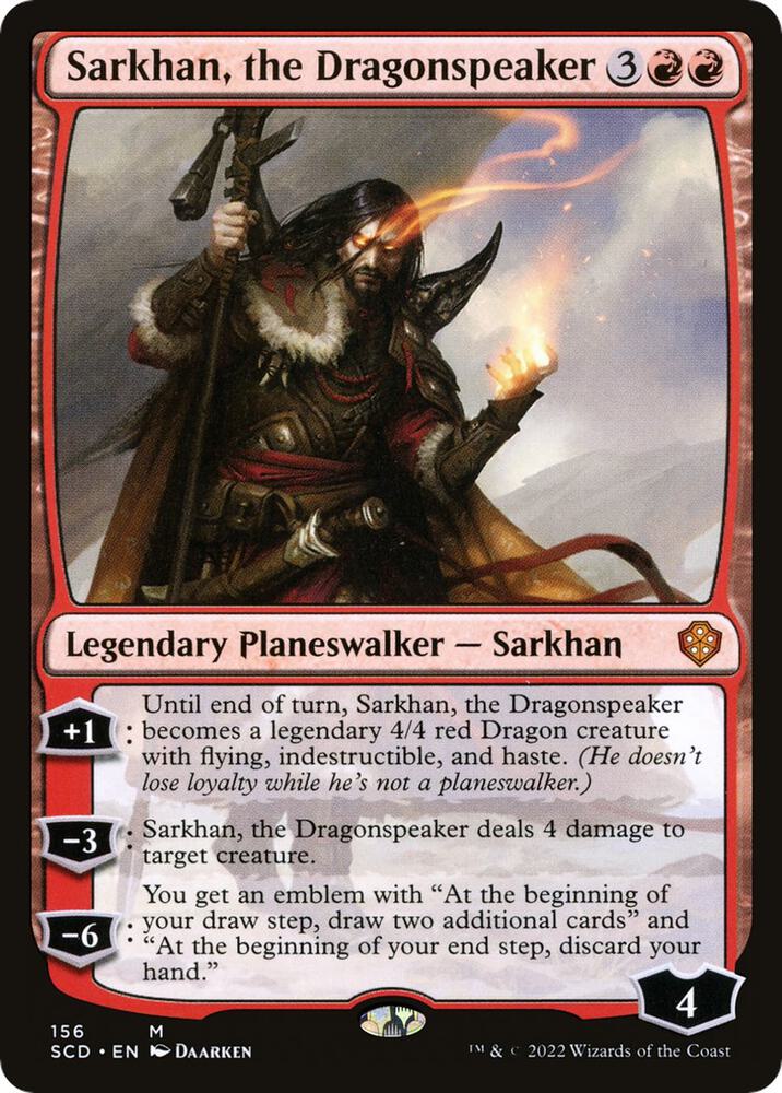 Sarkhan, the Dragonspeaker 156 (Starter Commander Decks)  | Good Games North