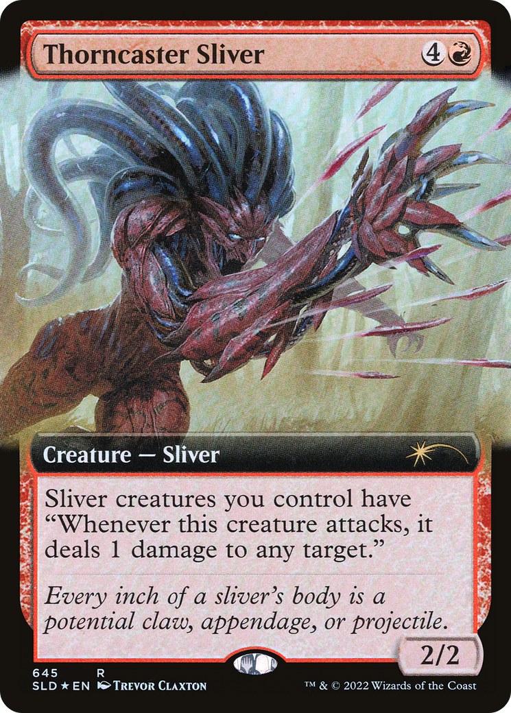Thorncaster Sliver (Extended Art) [Secret Lair Drop Series] | Good Games North