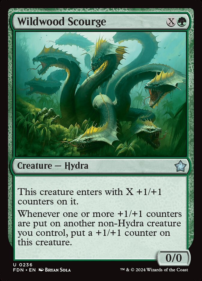Wildwood Scourge 236/291 (Foundations)  - Foil | Good Games North
