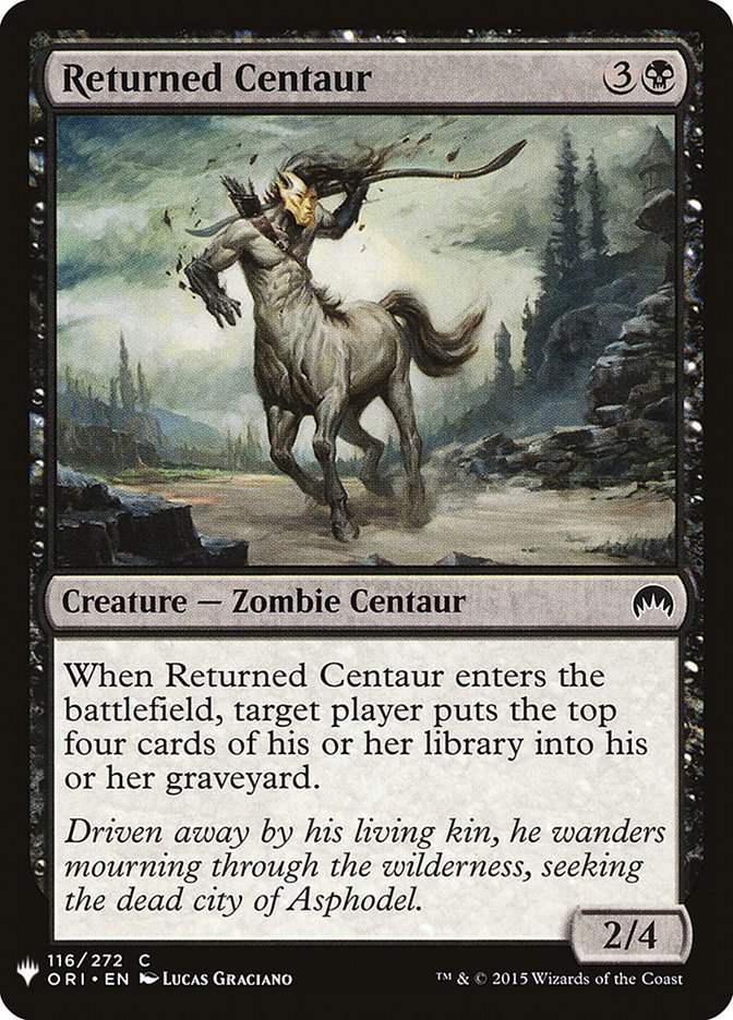 Returned Centaur [Mystery Booster] | Good Games North