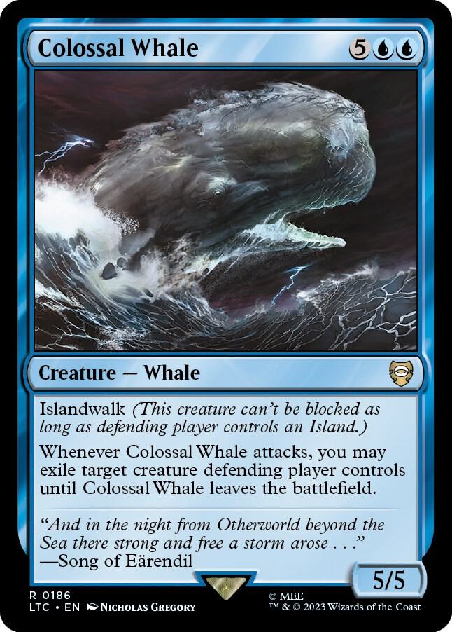 Colossal Whale (Commander: The Lord of the Rings: Tales of Middle-earth)  | Good Games North