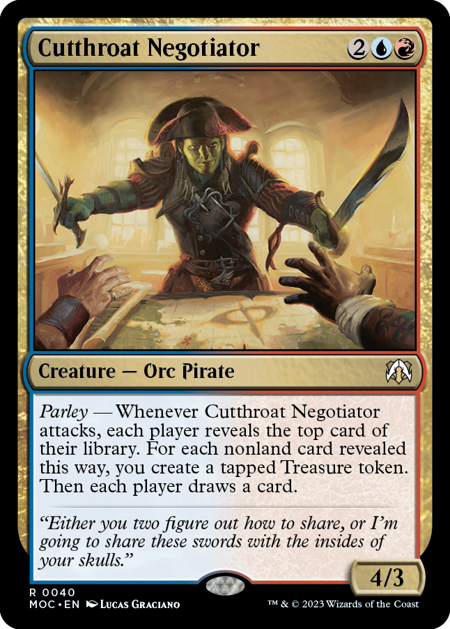 Cutthroat Negotiator [March of the Machine Commander] | Good Games North