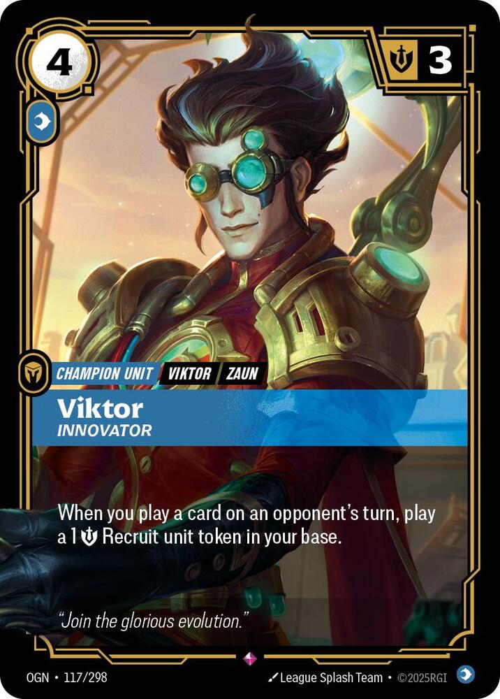 Viktor Innovator (Origins)  - Foil | Good Games North
