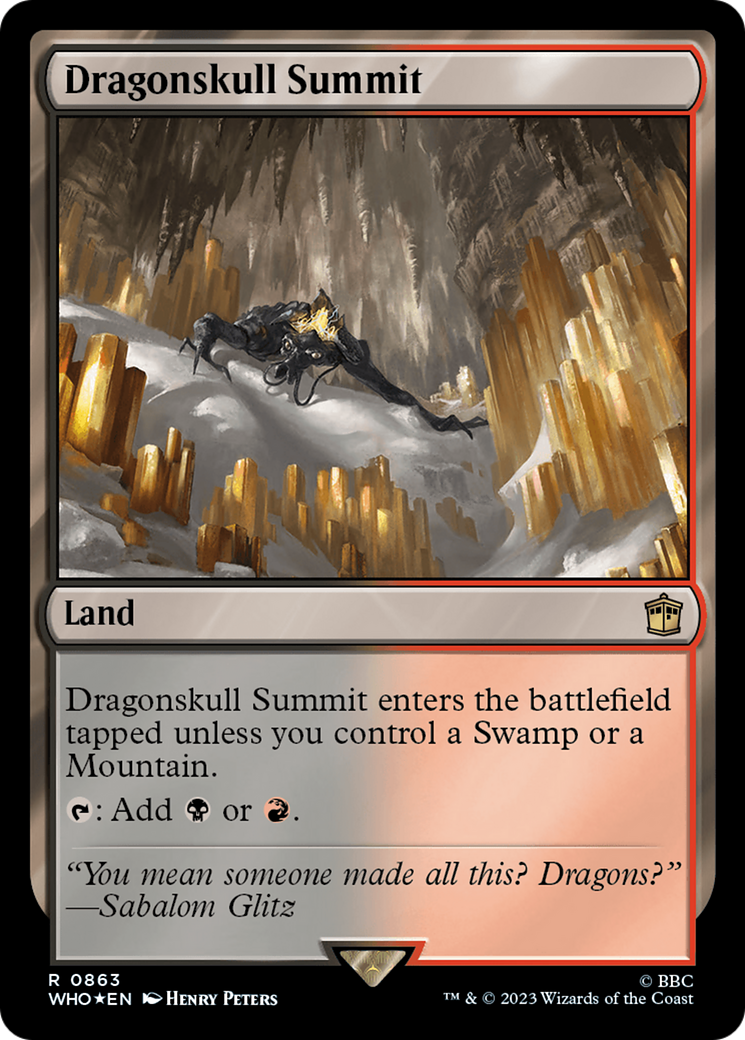 Dragonskull Summit (Surge Foil) [Doctor Who] | Good Games North