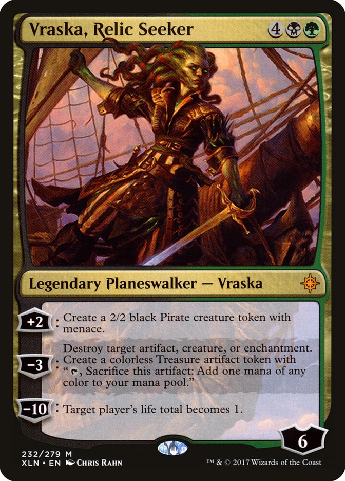 Vraska, Relic Seeker 232 (Ixalan)  - Foil | Good Games North