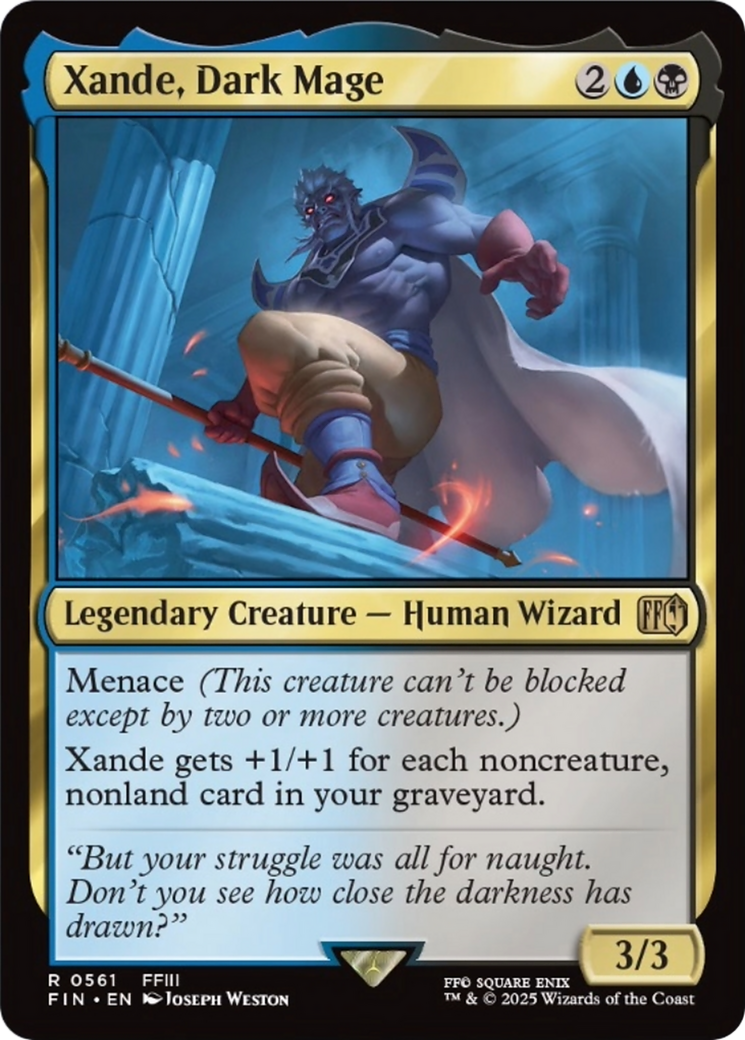 Xande, Dark Mage [FINAL FANTASY] | Good Games North