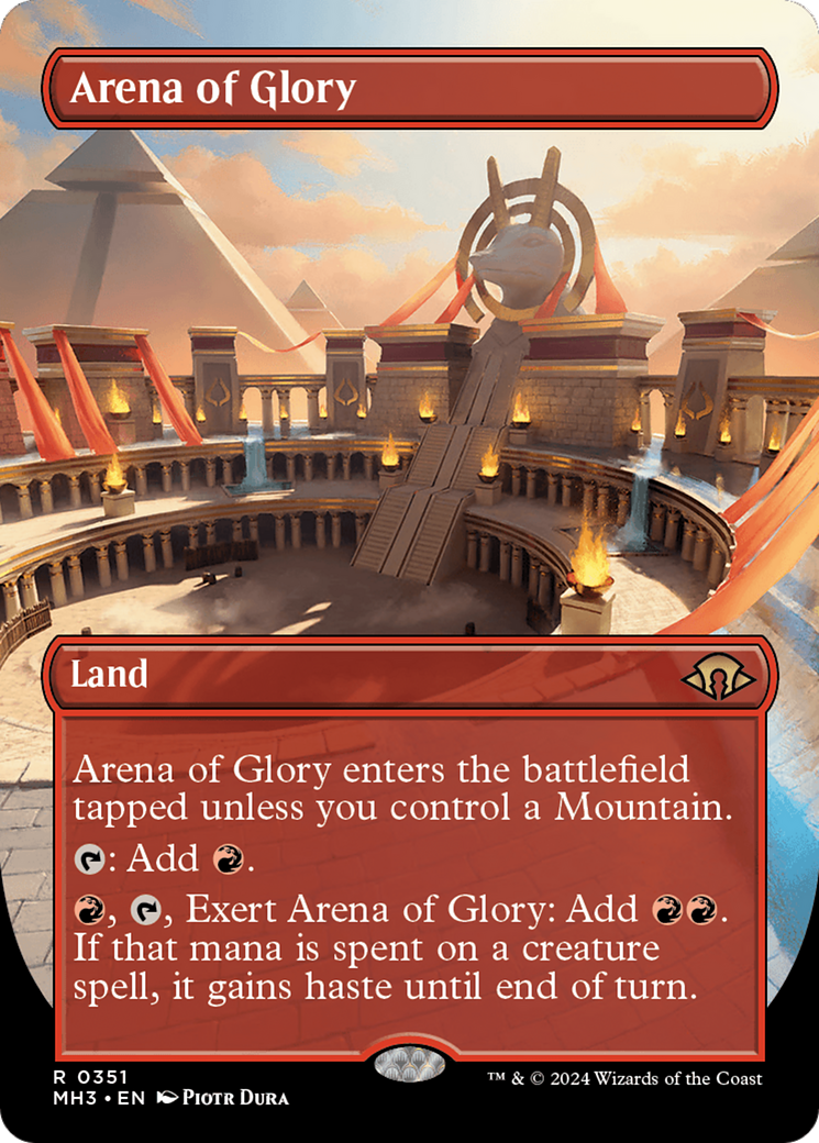 Arena of Glory (Borderless) [Modern Horizons 3] | Good Games North