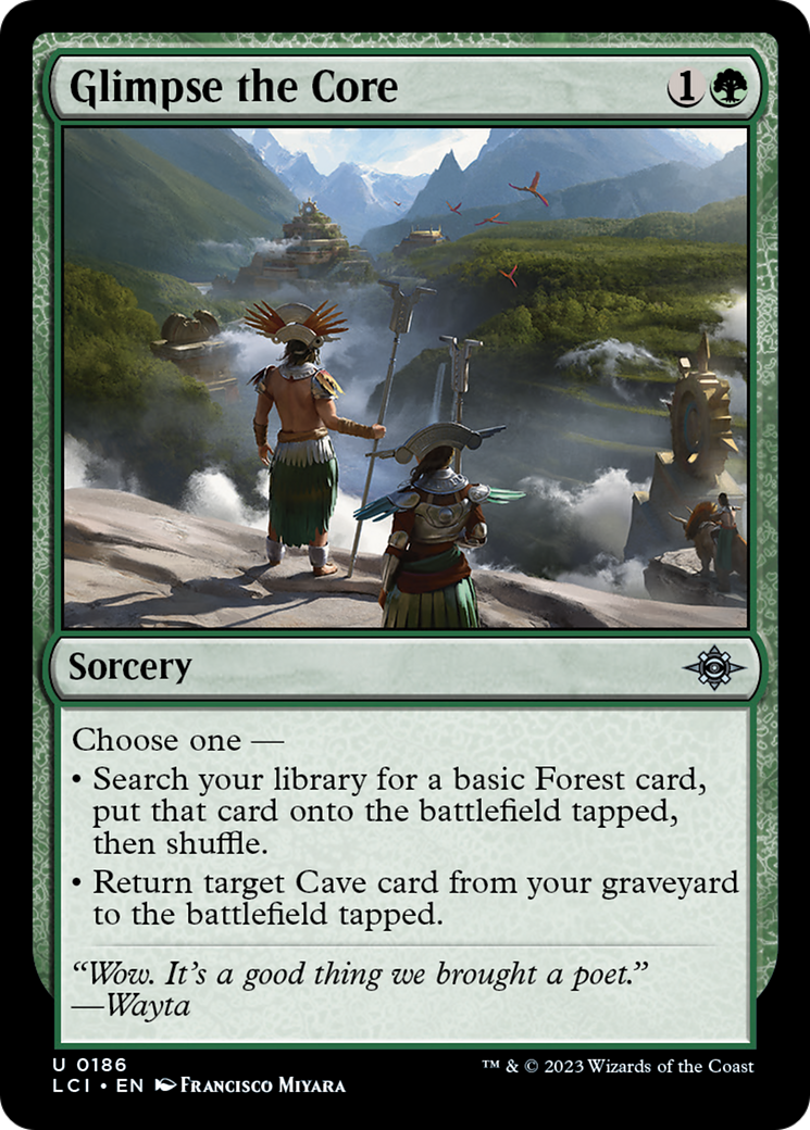 Glimpse the Core [The Lost Caverns of Ixalan] | Good Games North