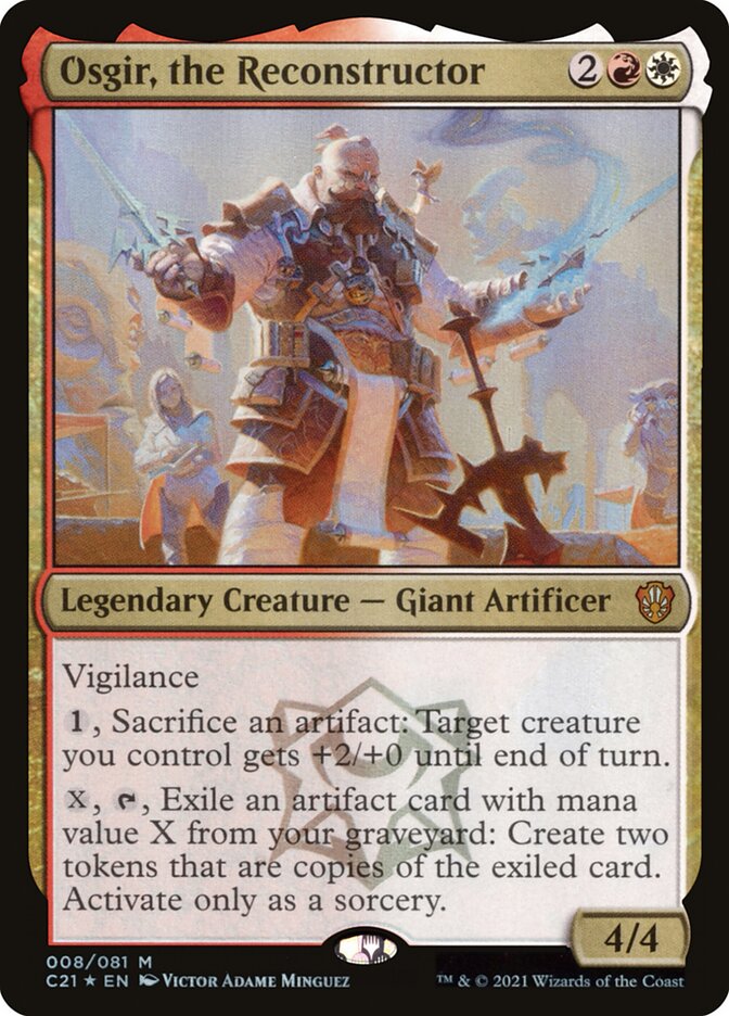 Osgir, the Reconstructor (Commander 2021)  - Foil | Good Games North