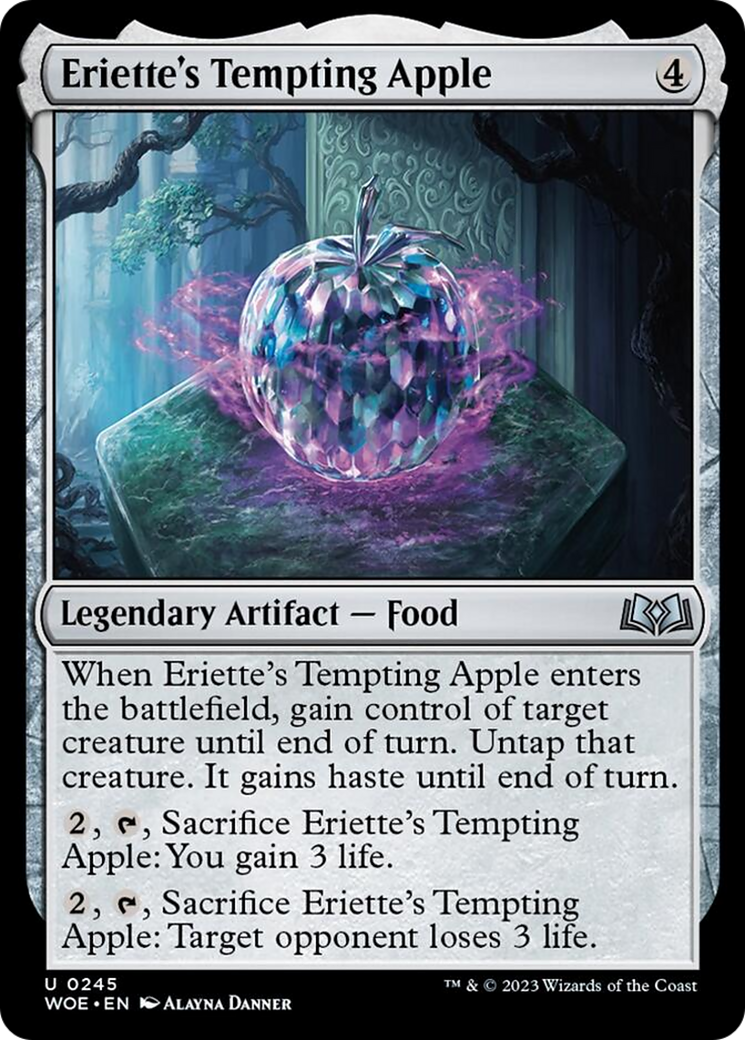 Eriette's Tempting Apple [Wilds of Eldraine] | Good Games North