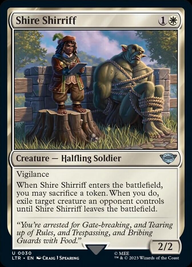 Shire Shirriff [The Lord of the Rings: Tales of Middle-Earth] | Good Games North