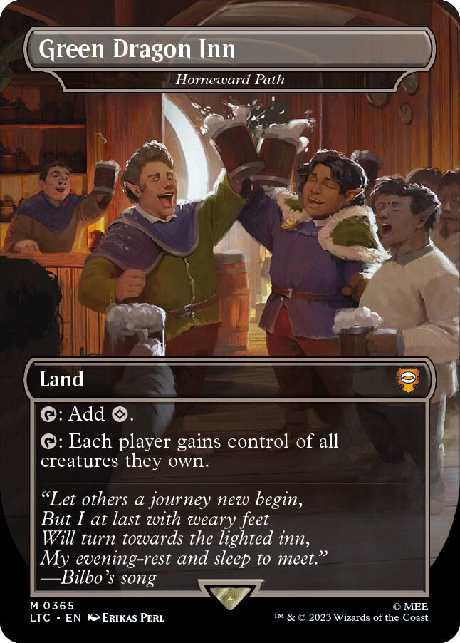 Green Dragon Inn Homeward Path (Commander: The Lord of the Rings: Tales of Middle-earth)  | Good Games North