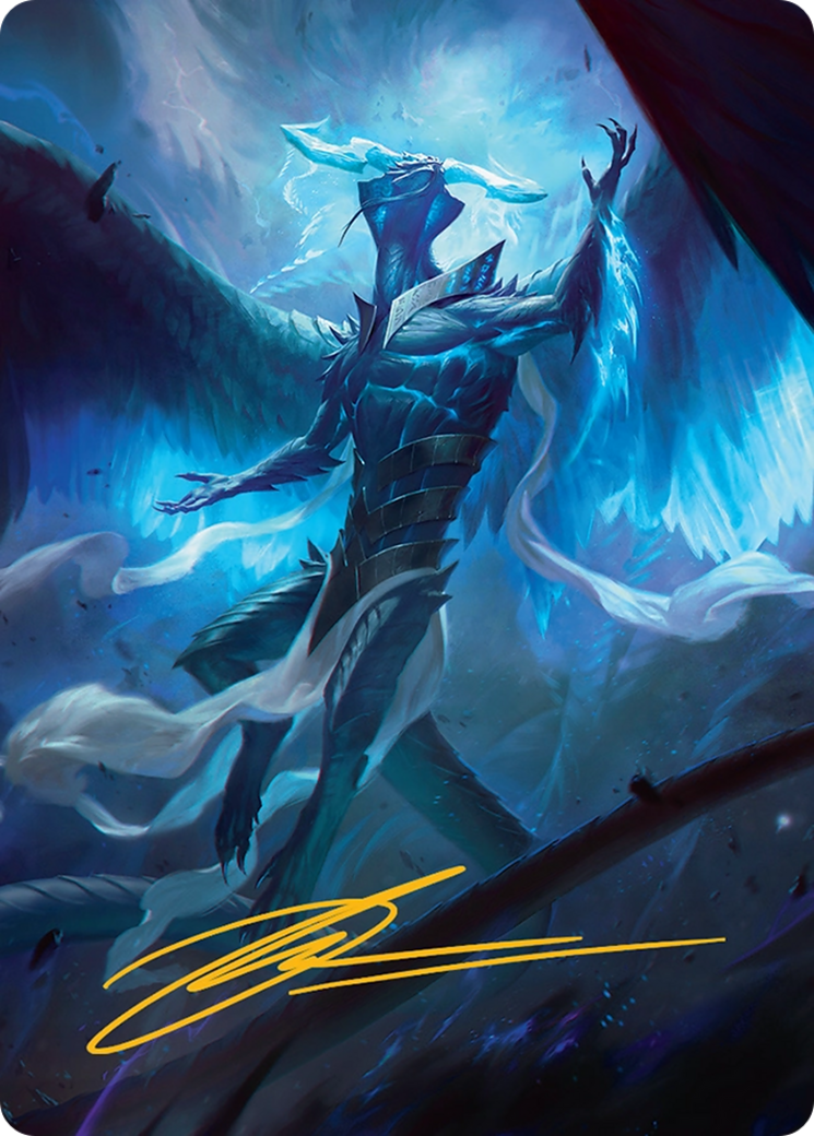Ugin, Eye of the Storms Art Card (1/54) [Tarkir: Dragonstorm Art Series] | Good Games North