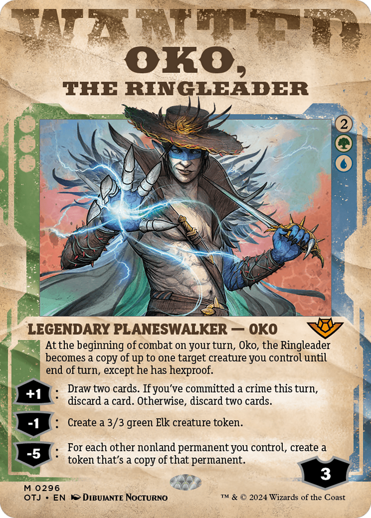 Oko, the Ringleader (Showcase) [Outlaws of Thunder Junction] | Good Games North
