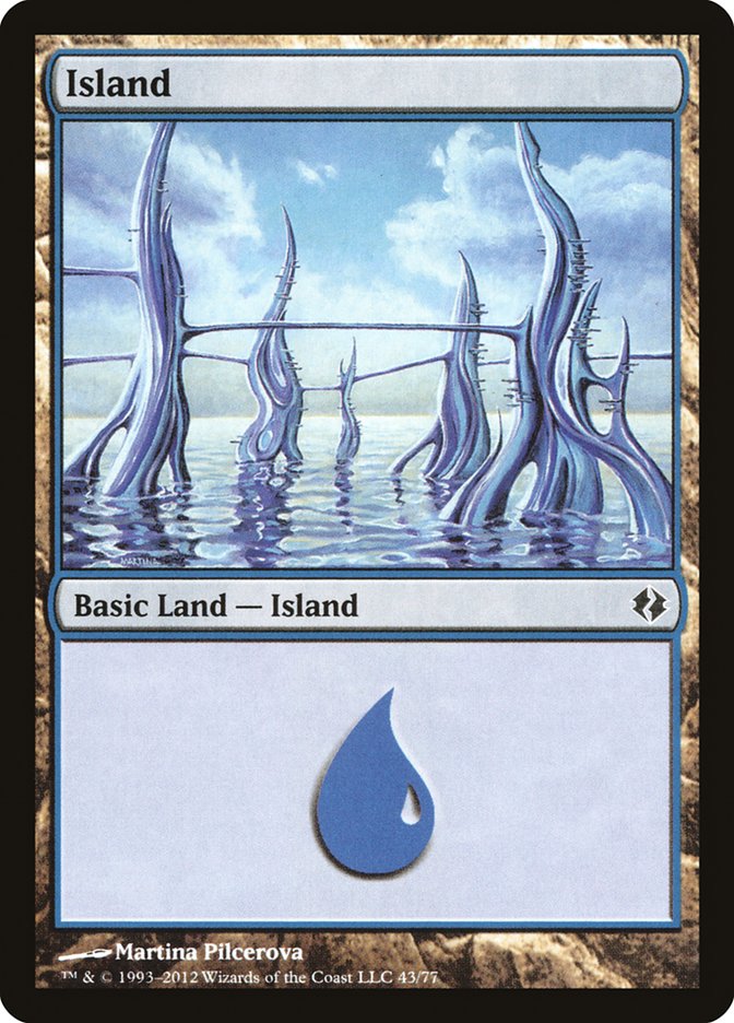 Island (43) [Duel Decks: Venser vs. Koth] | Good Games North