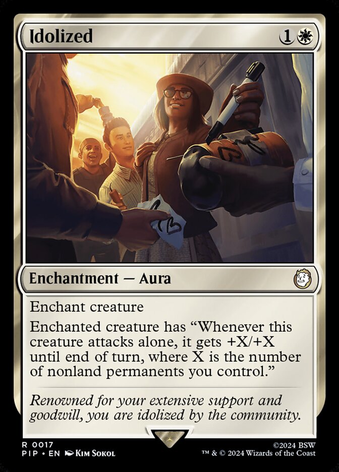 Idolized (Universes Beyond: Fallout)  - Foil | Good Games North
