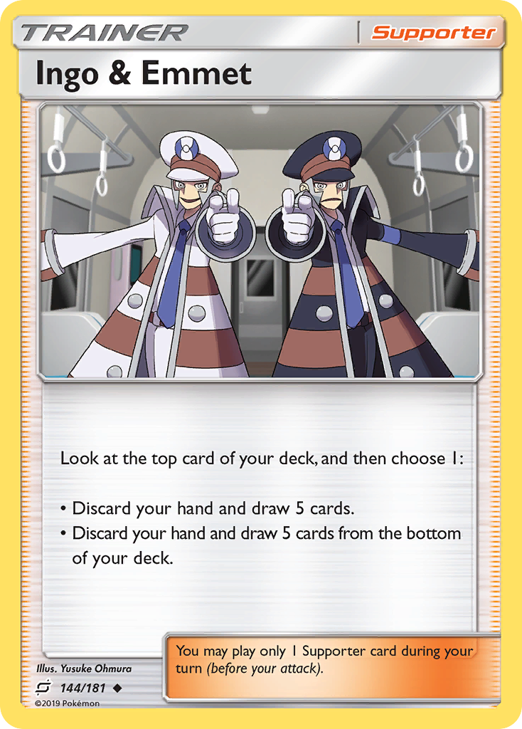 Ingo & Emmet (144/181) [Sun & Moon: Team Up] | Good Games North