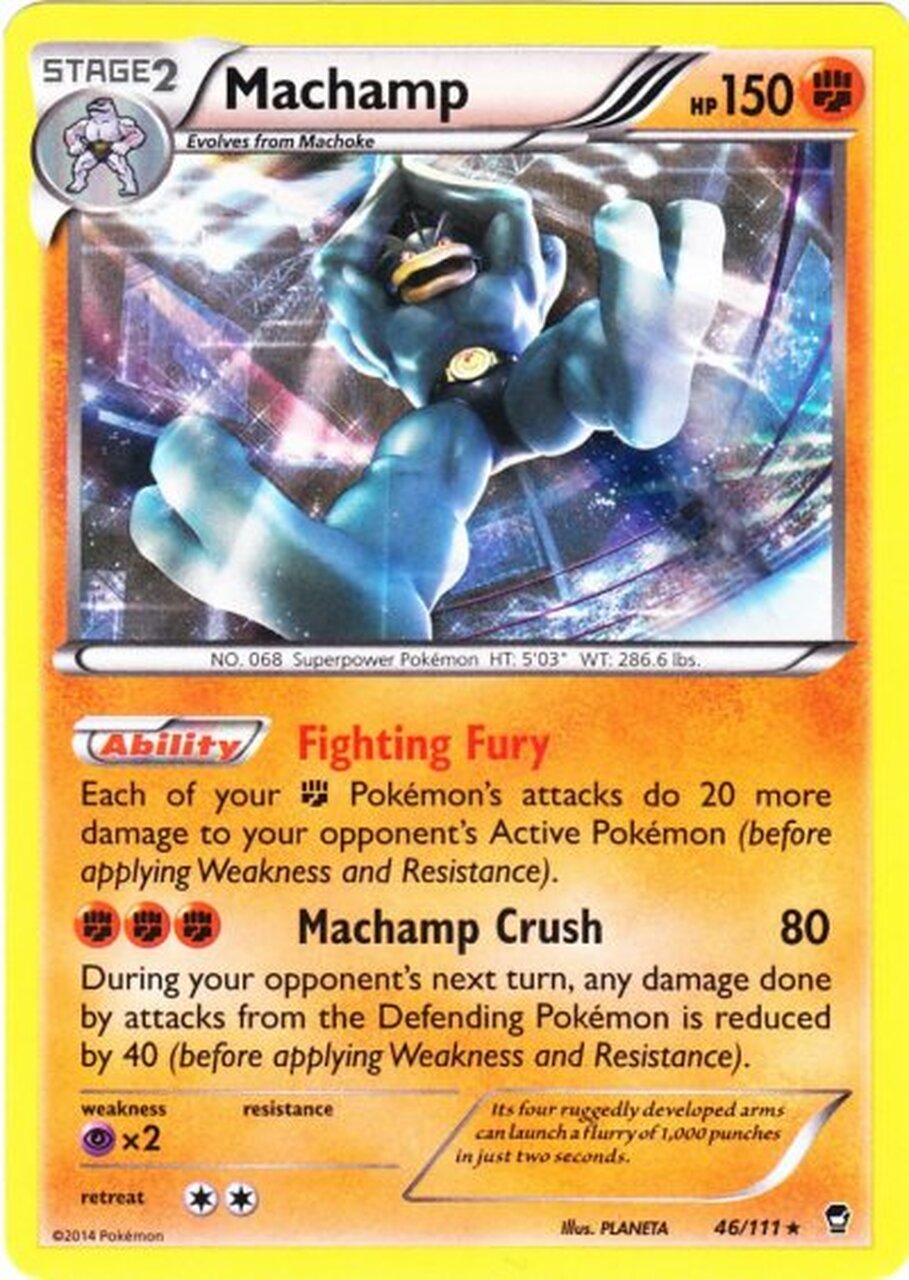 Machamp (46/111) [XY: Furious Fists] | Good Games North